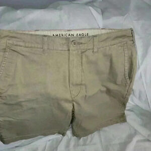 American Eagle Flex WorkWear Khaki Shorts  33